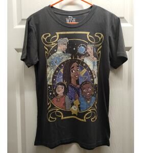 Disney NWT Women's Size Small Wish Movie Short Sleeve Character Graphic T-Shirt